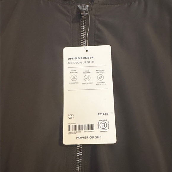 New!!Women's Athleta Upfield Hooded Jacket - Picture 8 of 9